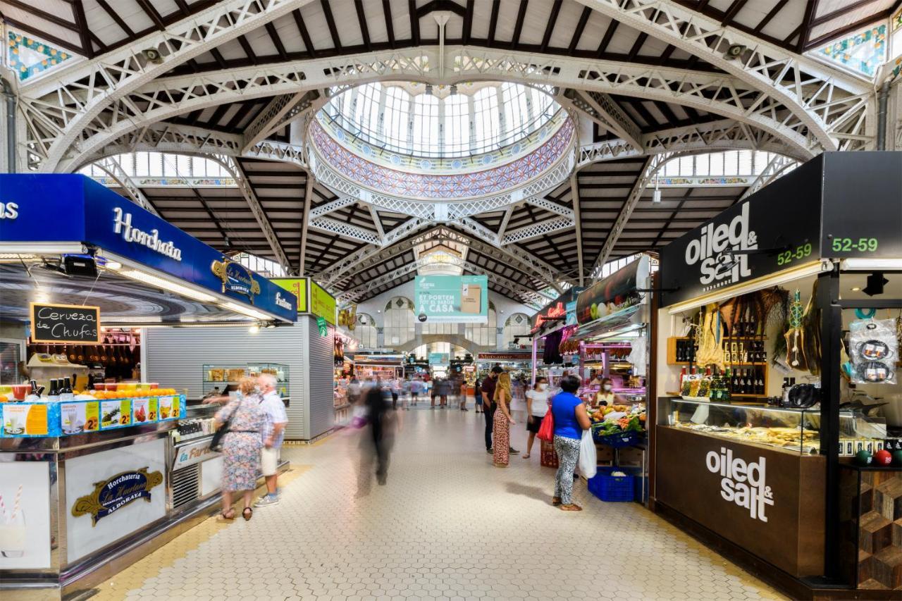 Ttdssa Vlc Ramellets Street Central Market Valencia Bagian luar foto
